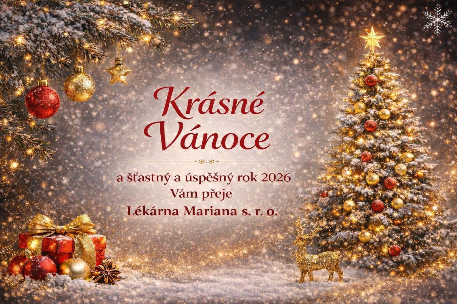 vanocni_prani_Lekarna_Mariana_2026